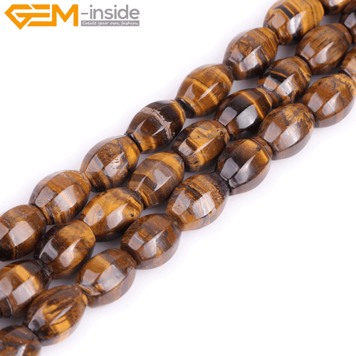 Heart Coin Drop Oval Stone Natural Yellow Tiger Eyebeads Jewelry Making 15" - Picture 87 of 92