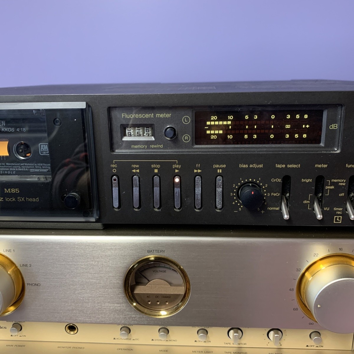 希少technics RS-M85 TECHNICS RS-M85 CASSETTE DECK | eBay