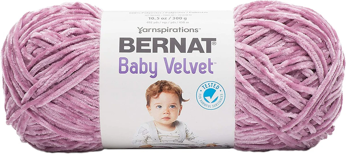 3-PACK - Bernat Baby Velvet Yarn 10.5oz - Orchid Hush