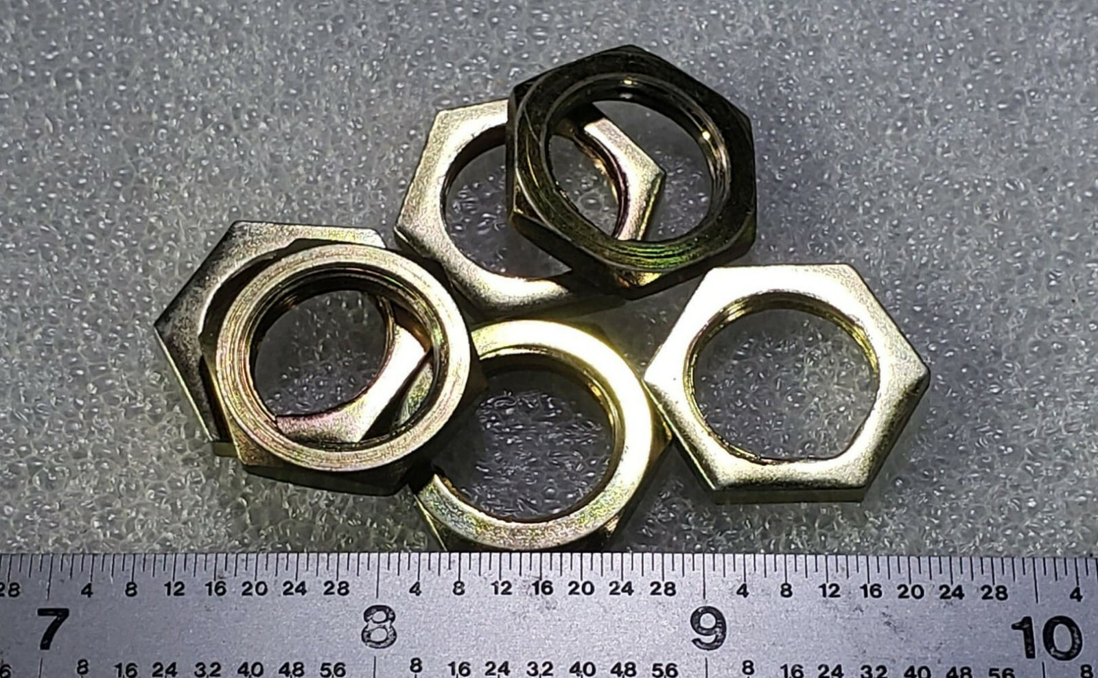 5/818 HEX PANEL NUTS STEEL ZINC 10 pcs eBay