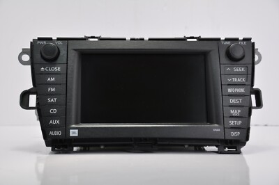 2010-2011 Toyota Prius JBL Navigation Radio Touch Screen CD Player