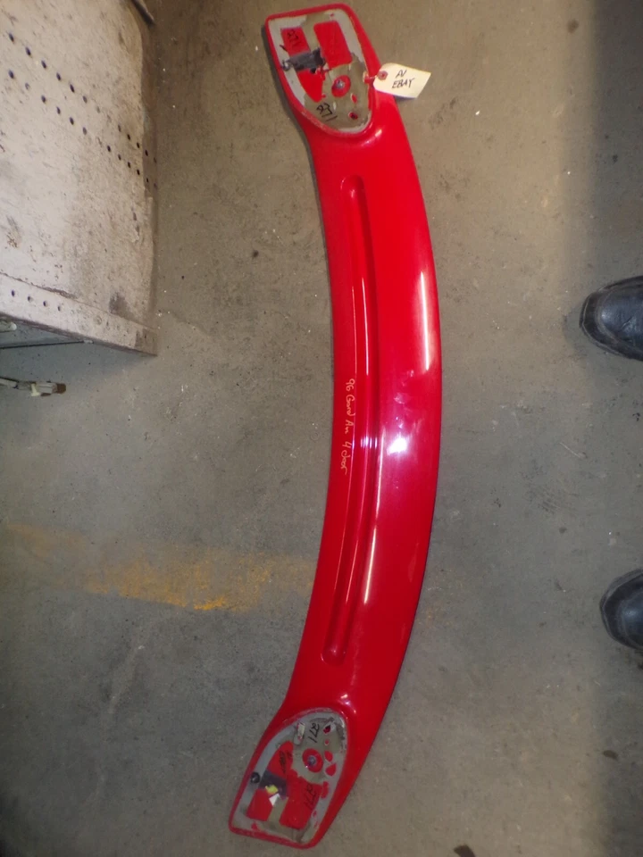 96-98 1996-1998 PONTIAC GRAND AM *ROJO* CONJUNTO ALERÓN SUPERIOR TRASERO Foto 4 de 4