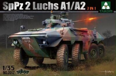 Takom TAK2017 - 1:35 Bundeswehr SpPz 2 Luchs A1/A2 2 in 1  - Neu