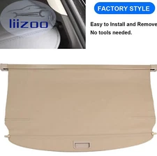 Fit 2012-2015 Mercedes Benz ML350 Retractable Trunk Cargo Cover Security Shield