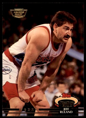 トレカ1992 1992-93 Stadium Club Members Only #58 Jeff Ruland Philadelphia