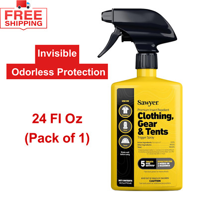 Sawyer Products Premium Permethrin Insect Repellent for Clothing, Gear & Tents