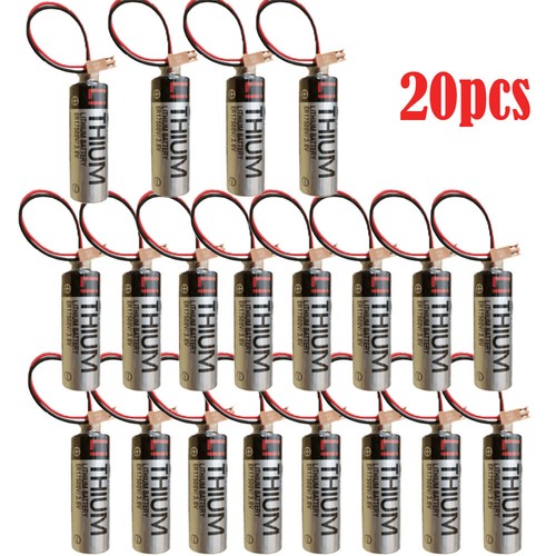 Machine Fanuc Control 20pcs for Toshiba ER17500V 3.6V 2700mAh PLC Battery for FANUC Control ...