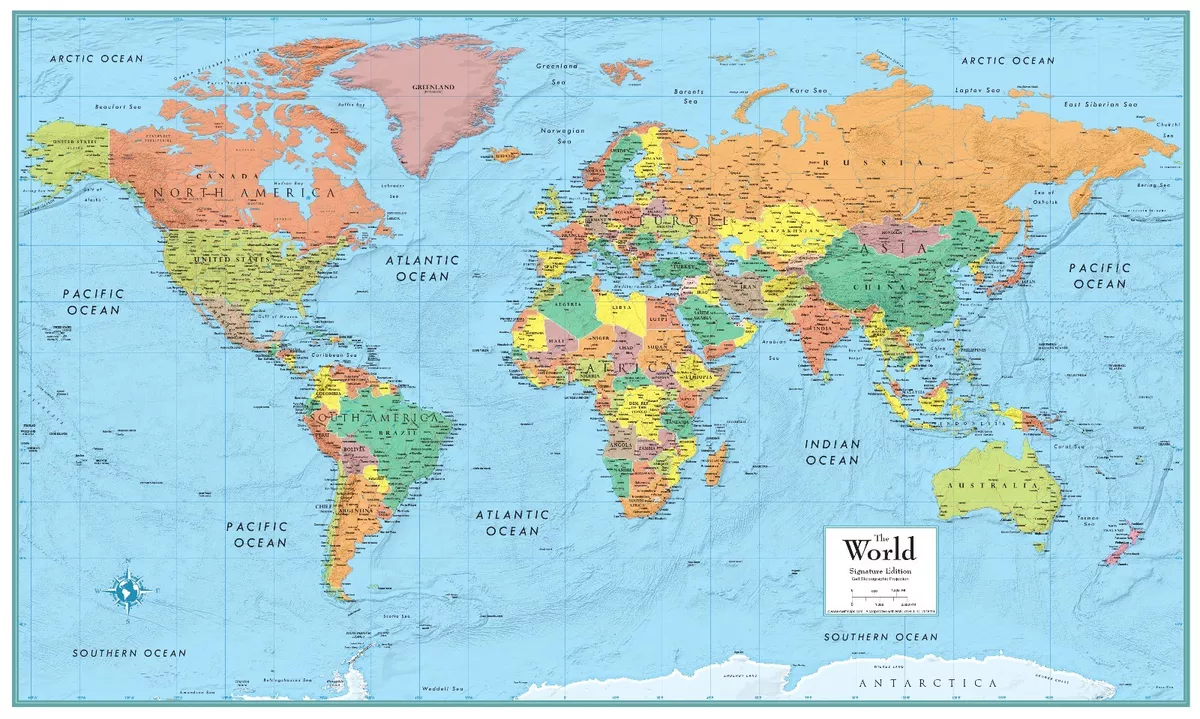World Map Large Image