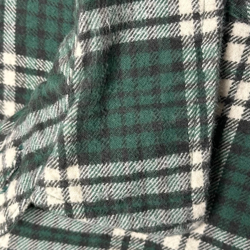 Outdoor Research Button Up Shirt XL Green Plaid Mens Long Sleeve Organic Cotton - Image 3 of 4