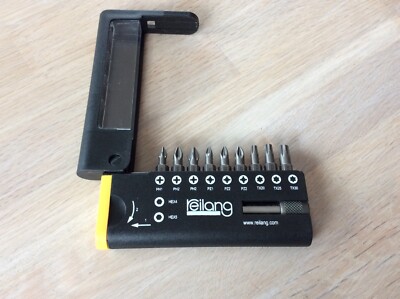 S2 Bit Set Bitbox Torx PH PZ Bithalter Top Premium Qualität Made in Italy