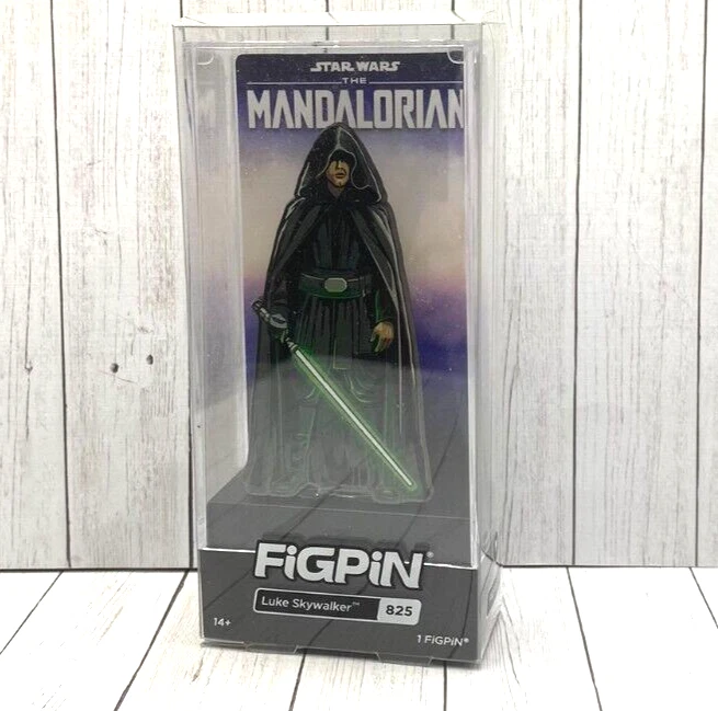 Star Wars Luke Skywalker #825 Hard Enamel FigPin The Mandalorian Disney+