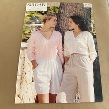 Sirdar Silky Look DK Knitting Pattern 