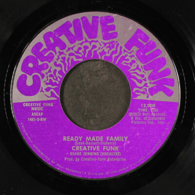 CREATIVE FUNK: funk power / ready made family CREATIVE FUNK 7'' Single 45 RPM