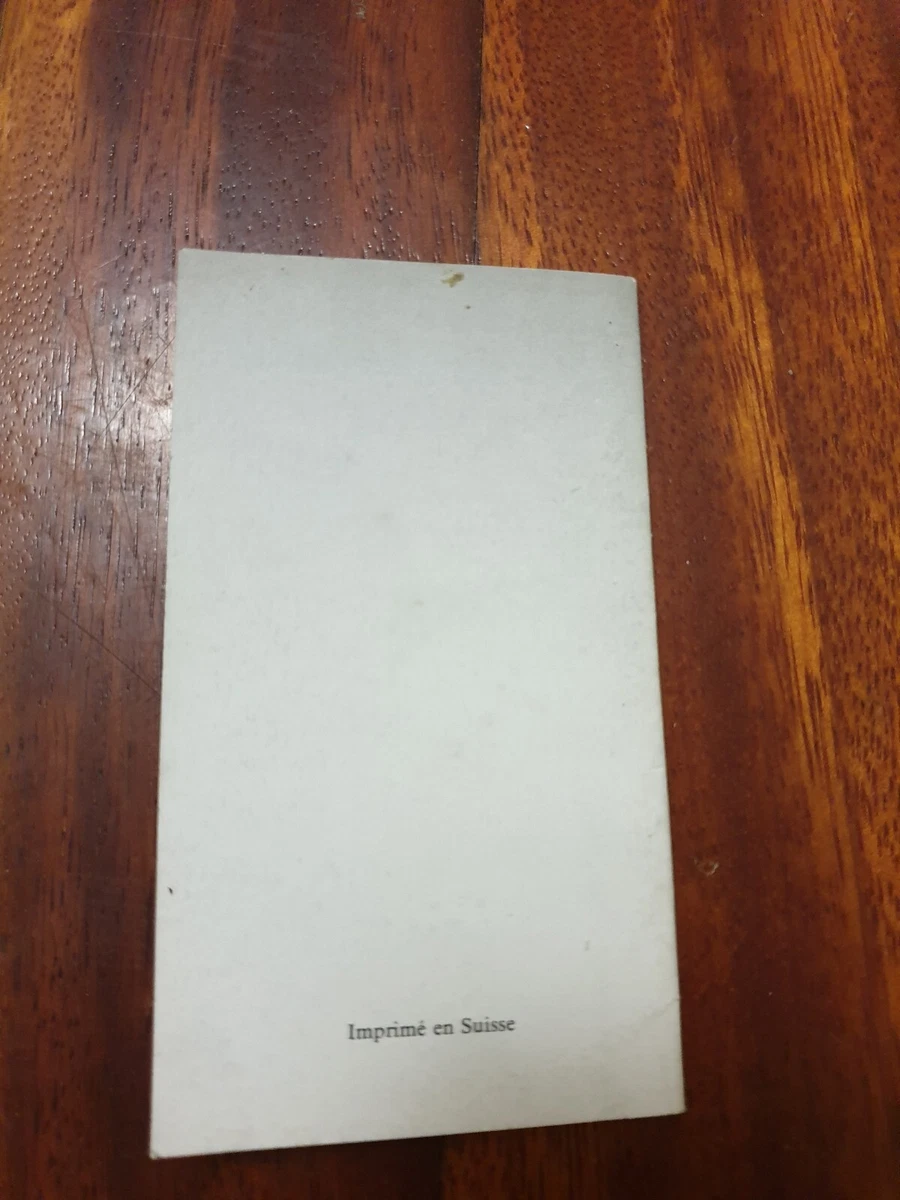 New old stock vintage Longines Conquest moon phase instructions manual, NOS, 90s