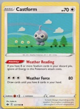 Pokemon -  Castform - 121/198 - Chilling Reign - NM/M