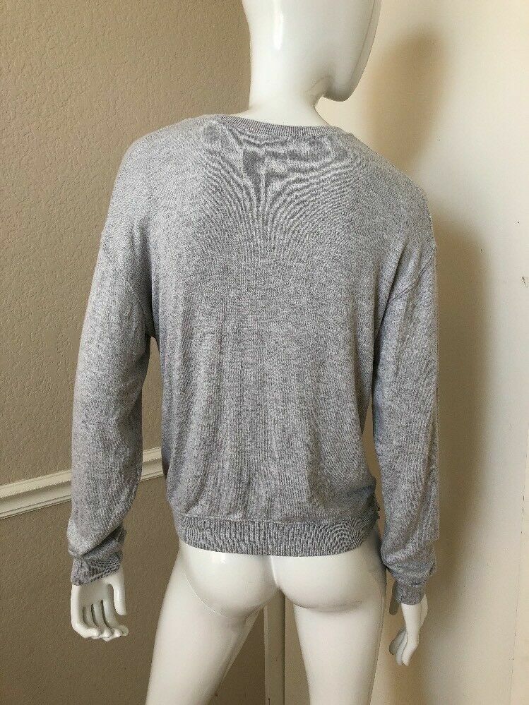 Brandy Melville Heather Gray Stretchy SOFT! Cotton/Viscose Knit