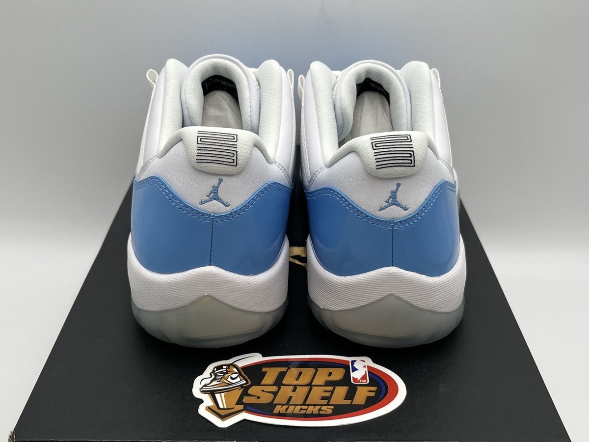 New Air Jordan 11 Low UNC 2017 Size Rare Retro Authentic Blue