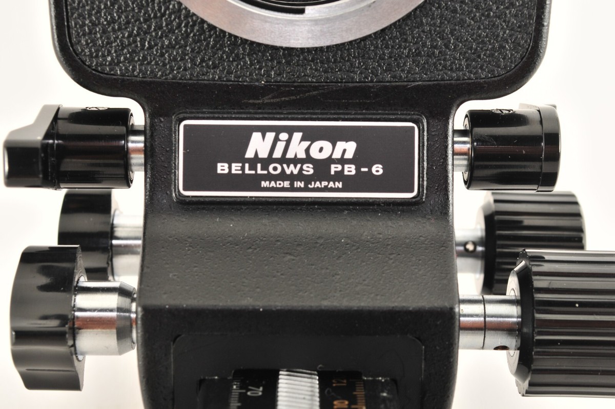 Nikon Bellows PB-6 Focusing Attachment Adapter F w/ NIKOMAT
