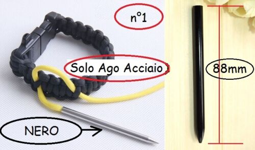 550 Paracord Corda di sopravvivenza accessori fibbie ago airsoft Military - Imagen 20 de 24