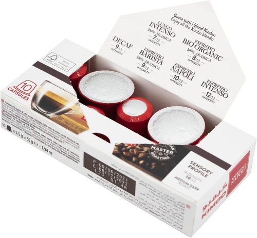 Kimbo Napoli 100 Capsule Nespresso Compatibili | Intensità 10/13 - Foto 2 di 5