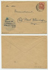 92353 - entnazifizierter Beleg - Moritzburg 19.11.1945 nach Bad W&ouml;rishofen
