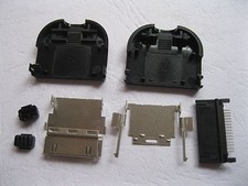 5 pcs 30pin Male Connector for iPod with Black Plastic Shell New