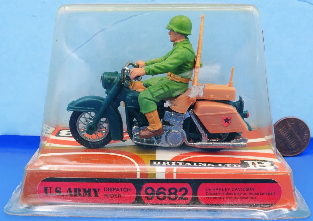 オートバイ・バイク BRITAINS LTD U.S SHERIFF Britains Motorcycle Toy Soldiers for sale | eBay