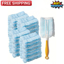 Disposable Duster New Electrostatic Duster Refills Handle For Cleaning Tool US