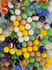 Vintage Marbles Lot 200 Marbles Plus17 Shooters Unsearched Unsorted Estate Find — photo 7