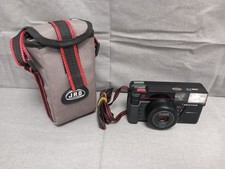 Pentax Zoom 70 35mm Film Camera Vintage With Case Point And Shoot TESTED WORKING