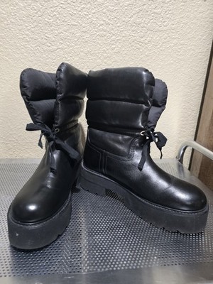 Stuart Weitzman $650 Tyler Ultralift Leather Bootie Black Women's Size 6