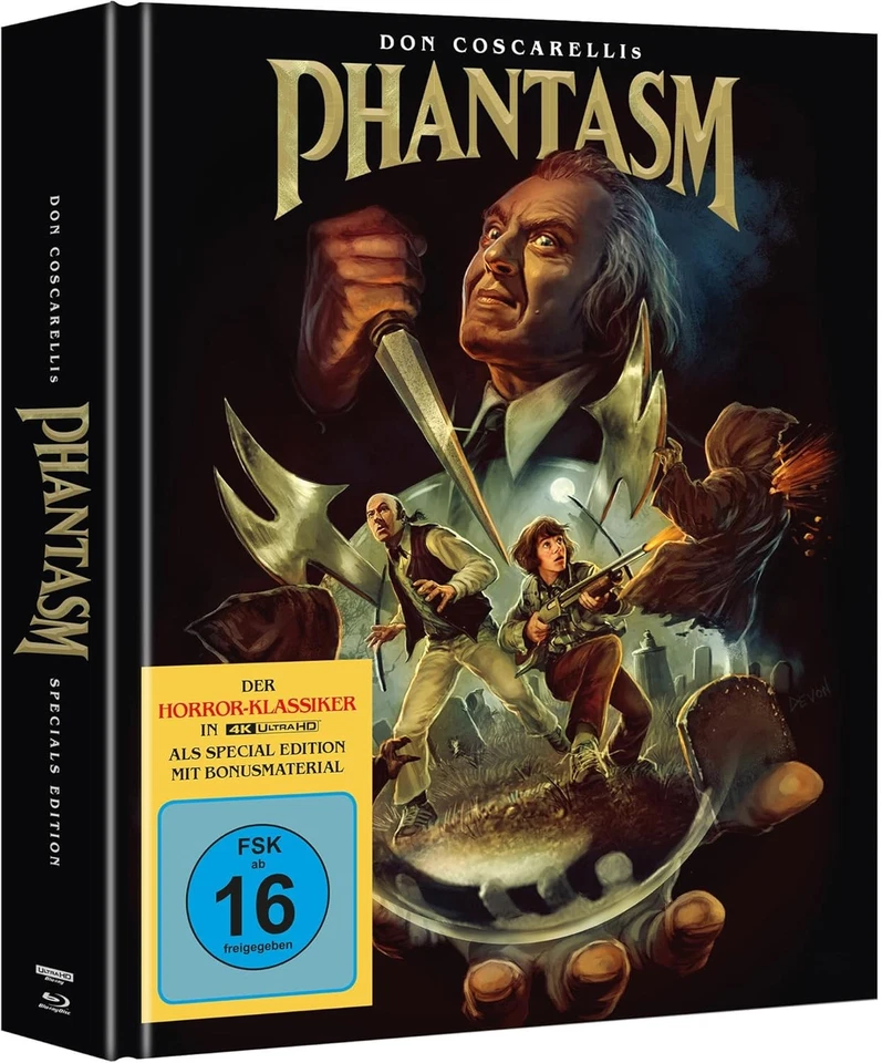 Phantasm - Das Böse - Mediabook (4K Ultra HD+Blu-ray+DVD) (4K UHD Blu-ray) Foto 4 de 4