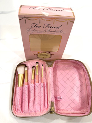 Too Faced Professional Brush Set: Powder, Blending, EyeShadow, Eyeliner, Crease