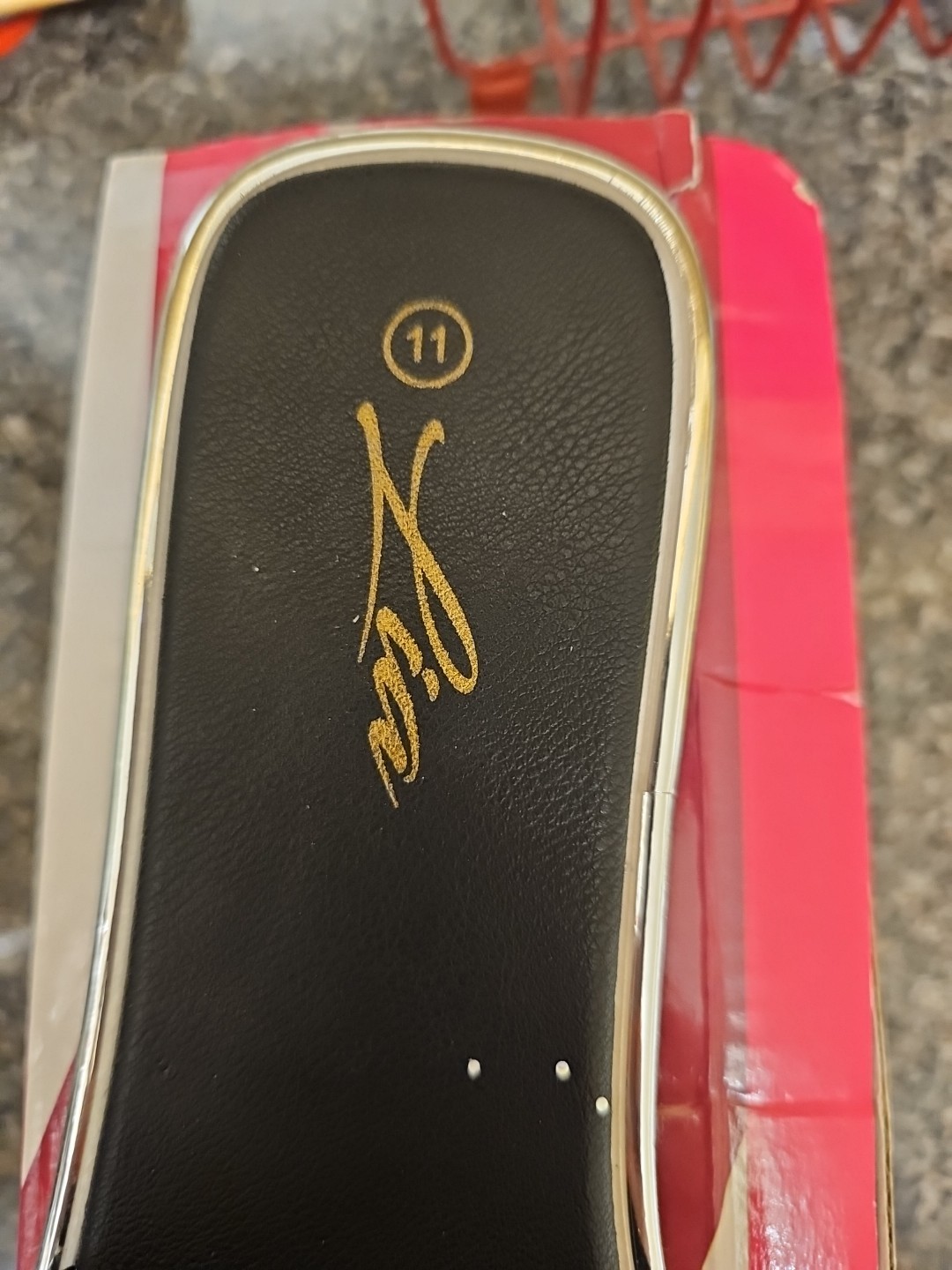 PANTOFOLA D’ORO Ciabatte scivoli piscina glitter LIA taglia 11 nuove ORO ARGENTO NERO