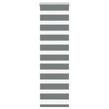 Zebrarollo Dunkelgrau 40x100 cm Stoffbreite 35,9 cm Polyester