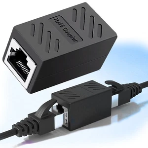 RJ45 Coupleur en ligne Cat7 Cat6 Cat5e Cat5 Ethernet LAN Adaptateur de câble réseau Lot