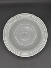 Vintage 1950's FIESTA WARE 8 1/4" Flat Rimmed Soup Bowl in GRAY ST2