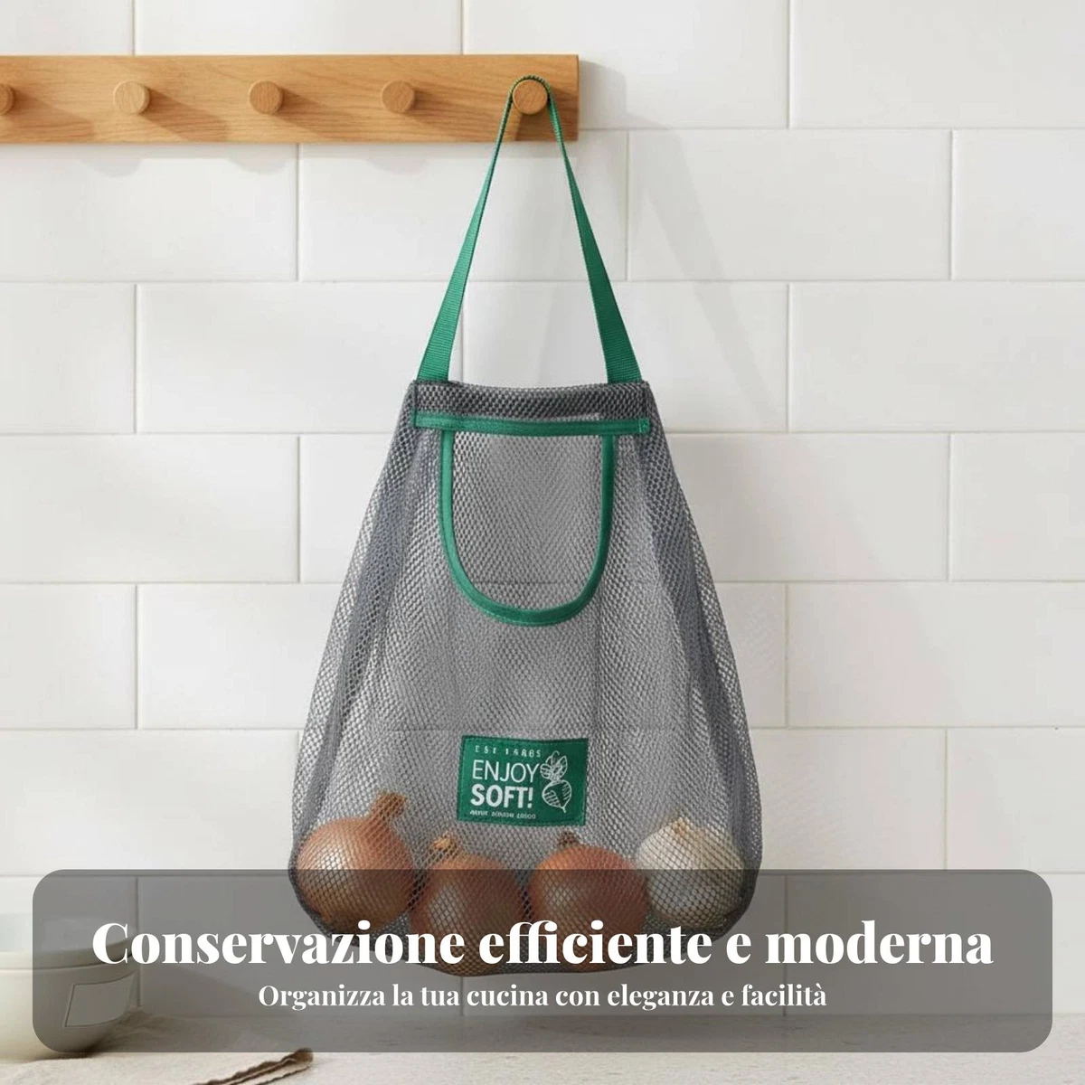 2 Porta Sacchetti Per Cucina A Forma Di Girasole – Supporto Per Sacchetti Di Plastica Da Parete – Organizer Per La Spesa E Decorazione Casa – 55,9 X 21,1 Cm