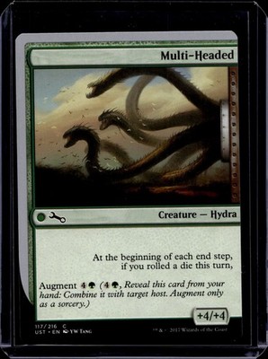 MTG Magic the Gathering Multi-Headed (117/288) Unstable NM