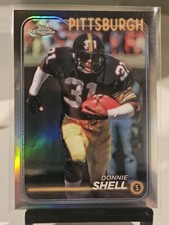 2024 Topps Chrome - Donnie Shell #167 Refractor Steelers