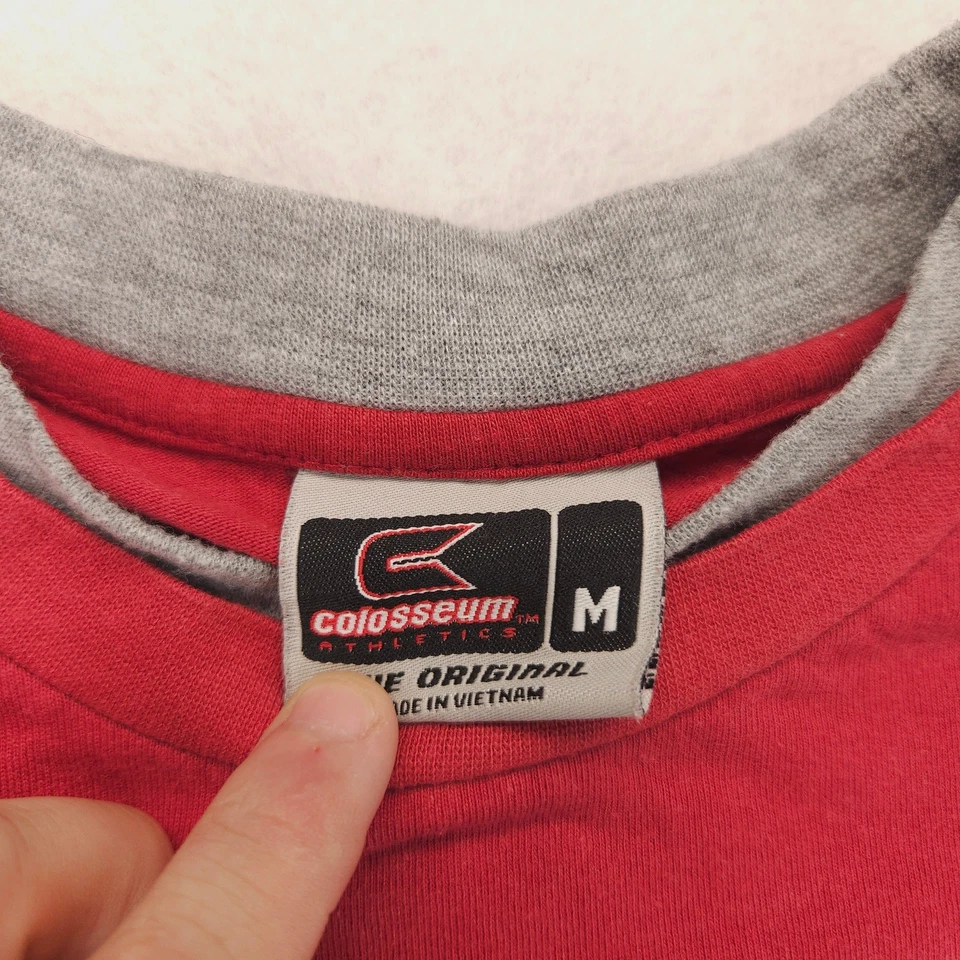 Alabama Crimson Tide Long Sleeve College T Shirt Mens Size Medium M Red - Image 3 of 4