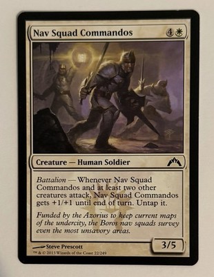 MTG Magic the Gathering Nav Squad Commandos (22/257) Gatecrash LP