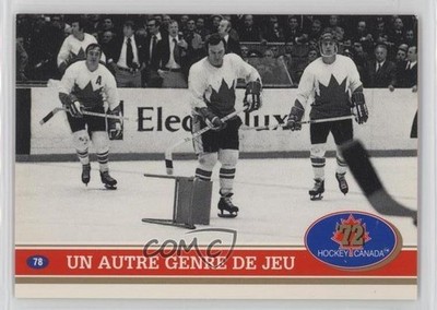 1991-92 Future Trends '72 Hockey Canada French Different Games #78 0a4