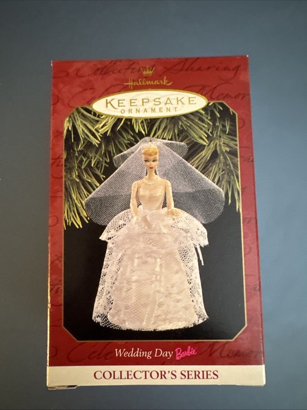 Hallmark Keepsake Collector's Series Wedding Day Barbie Ornament