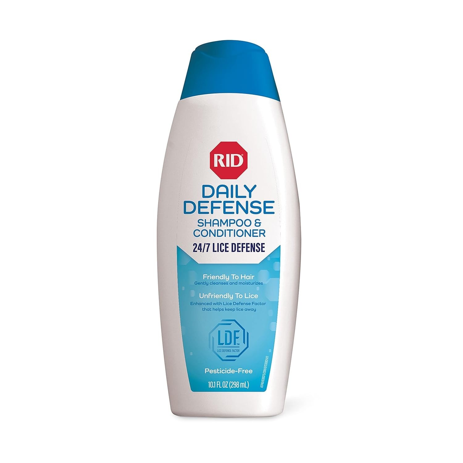 RID Daily Defense Shampoo Conditioner 10.1oz Lice Prevention and Hair Care