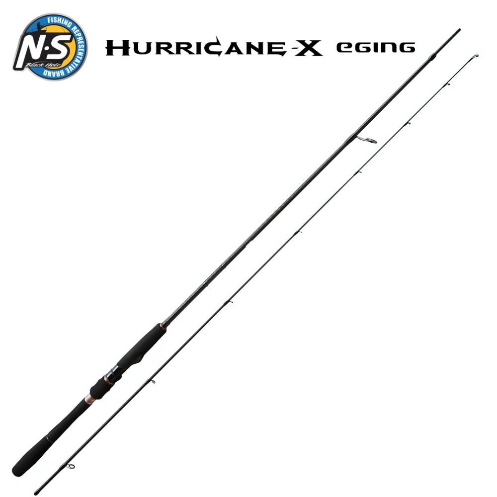 NS BLACK HOLE Squid Fishing Spinning Hurricane-X EGING ES-722ML Tip Run 49690₽