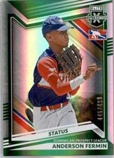 2022 Panini Elite Extra Edition STATUS GREEN Baseball Card Pick From List