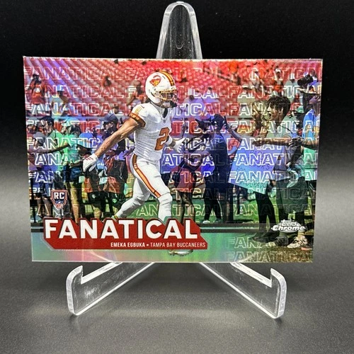 2025 Topps Chrome Emeka Egbuka Base (RAW)
