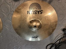 Sabian XSR 14" Hi-Hat Metal Cymbals Pair 2-Piece Set, Model XSR, 14 Inch