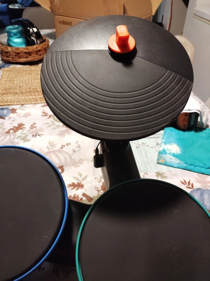 BAND HERO Wireless Drums Activision Controller Nintendo Wii 95521.808! Untested - Image 4 of 4